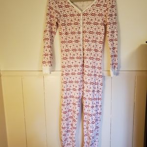 Snowflake women's onesie